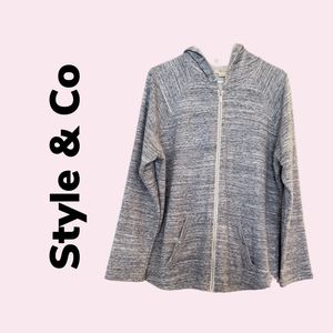 Gray Heathered Hoodie